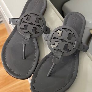 Tory Burch Women's Gray Sandals, worn one time - size 9